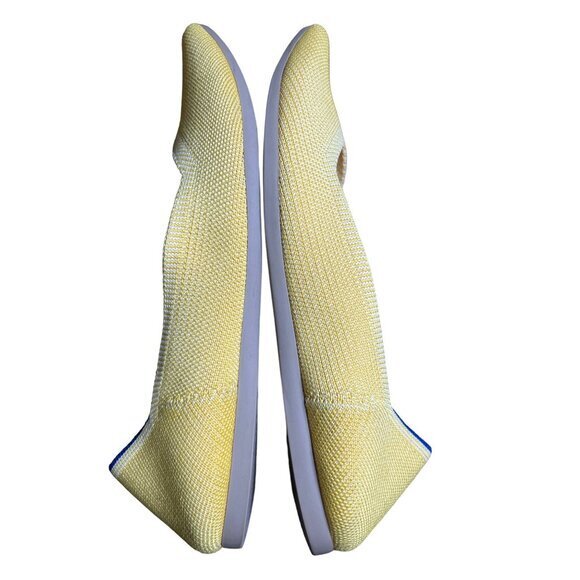 Rothy's The Point Shoe Size 8.5 Sunshine Yellow Retired Minimalist Office NWOB - Picture 8 of 10